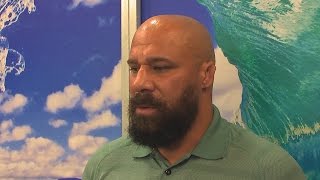 UFC HallofFamer Trigg breaks down Lawler vs Woodley title bout [upl. by Eecal]