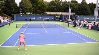 US Open 2013 First Set Camila Giorgi vs Julia Cohen HD 1080p [upl. by Syd]