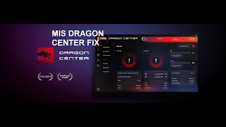 MSI Dragon Center Fix For Desktop amp Laptops True Color amp Mystic Light ARGB MSI Center 1038 FIXED [upl. by Aeet]