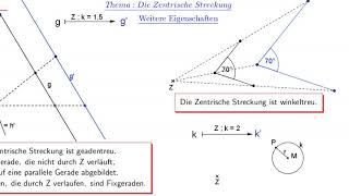 Eigenschaften der Zentrischen Streckung Teil 2 [upl. by Faulkner334]