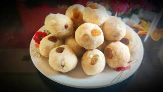 Rava Ladoo Recipe Marathi [upl. by Hulbert]