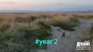 Climate Week  Ayr beach sand dunes [upl. by Argus]