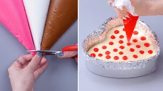 Top 10 Yummy HEART Cake Decorating Compilation  Perfect Cake Decoration Tutorial  Amazing Cakes [upl. by Courtenay]