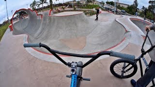 Riding BMX at Unreal California Skateparks [upl. by Vivyan]