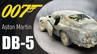 Restoring James Bonds Iconic Car  Aston Martin DB5 118 Scale Replica [upl. by Suoicserp]