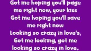 Crazy In Love  Beyonce Knowles feat JayZ LYRICS [upl. by Floro]