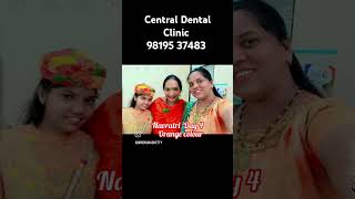 Day 4 Navratri Orange colour clearsmile doctor [upl. by Naes]