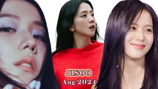 JISOO monthly update  JISOO in August 2024 [upl. by Idonna]