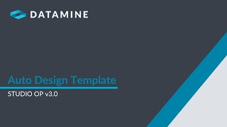 Auto Design Template  Notas de Lançamento  Studio OP 30 [upl. by Kemble528]