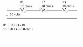 Circuits in Series How to Find Current and Voltage of Each Resistor [upl. by Imoin]