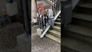 Outdoor Stairlift Installation Dublin [upl. by Ytinav]