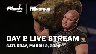 Day 2  2024 Arnold Strongman Classic  Full Live Stream [upl. by Akirehs]