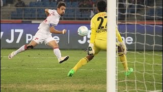 Delhi Dynamos demolish FC Goa 51 to inch closer to ISL semis [upl. by Andrien]