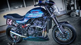 Kawasaki Z900RS 2018 PPIHC参戦車 by BLUE THUNDERS amp ICON MOTOSPORTS [upl. by Lorianna]