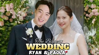 Just Now THE BIGGEST WEDDING CEREMONY OF PAOLA AND RYAN BANG 👰🤵 [upl. by Micheal]