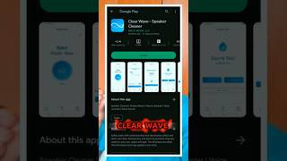 Clear water Clean wave Clear wave water eject Speaker Cleaner Clean water Water Remover App [upl. by Mcgrody157]