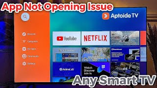 How to Fix Aptoide TV App Not Opening on Smart TV [upl. by Rosemary]