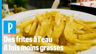 Des frites à leau  Un chef dévoile une recette moins grasse [upl. by Jacey37]