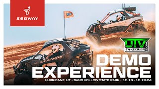 UTV Takeover  Sand Hollow Demo Experience  Segway Powersports [upl. by Hines445]