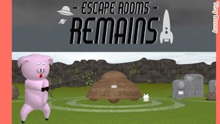 Escape Rooms Remains Walkthrough NAKAYUBI  脱出ゲーム 攻略 [upl. by Nahgrom]