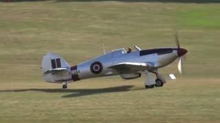 Hawker Hurricane AG244 Takeoff [upl. by Elaina771]