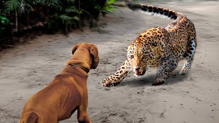 10 veces en que el perro mató al leopardo [upl. by Jaquenette]