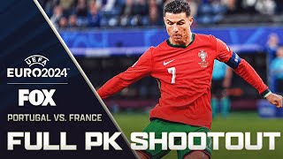 Portugal vs France Full Penalty Shootout  UEFA Euro 2024  Quarterfinals [upl. by Lusty507]