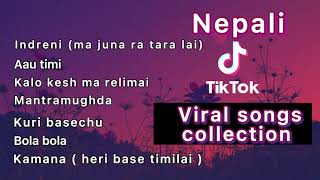 Nepali tiktok viral song collection  ma juna ra taralai  kalo kesh ma relimai [upl. by Wrigley150]