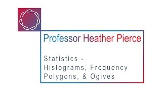 Histograms Frequency Polygons and Ogives  Newer Version Available [upl. by Eenaffit329]