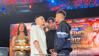 Face Off Teofimo Lopez Vs Ortiz Davis Vs Pedraza EsNews Boxing [upl. by Adnovoj]