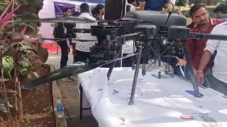 defensive drone  big drone  around 60 kg capacity  coep tech shivaji nagar pune  mindspark [upl. by Ornstead]