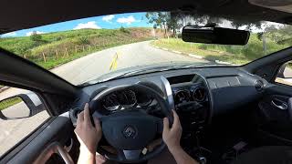 RENAULT DUSTER EXPRESSION 16 CVT 2020  TESTE EM ESTRADA DE SERRA SUBIDA DE MONTANHA [upl. by Englebert881]