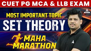 CUET PG LLB and MCA 2025  SET THEORY  CUET PG Computer Science [upl. by Ellenahc447]