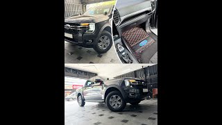 FORD Ranger XLT 2024 blackredred with FORD logo [upl. by Harrow]