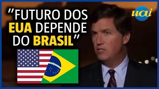 Tucker Calson Brasil é mais importante do que a Ucrânia [upl. by Endres]