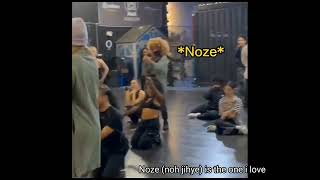 Noze in dance class in LA 🌊🌊 the sitting style is so special 😊😊😍😍 [upl. by Atinomar152]