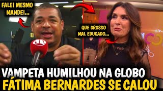 🚨😱MINHA NOSSA VAMPETA METEU O LOUCO E ABANDONOU PROGRAMA DA GLOBO ANTES DE IR AO AR VEJA [upl. by Charbonneau]