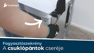 Hogyan cserélje ki a fagyasztó csuklóját  FixPart [upl. by Curzon]