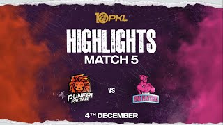 Match Highlights Puneri Paltan vs Jaipur Pink Panthers  December 4  Pro Kabaddi Season 10 [upl. by Edie612]