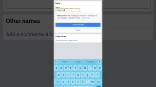 How to change Facebook page name Bangla viralshorts shorts [upl. by Bigg560]