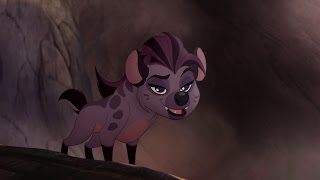 The Lion Guard Kion Meets Jasiri  Never Judge a Hyena By Its Spot Clip [upl. by Newhall]