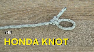 How to the Honda Knot  The Lasso Knot or Lariat Knot [upl. by Natie]