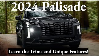 2024 Hyundai Palisade Trims Key Features and More [upl. by Spaulding]