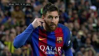 Lionel Messi vs Sevilla Home 1617 HD 1080i By IramMessiTV [upl. by Burrell]