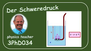 Physik 3PhD034 Der Schweredruck [upl. by Yelyah]