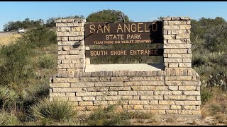 San Angelo State Park San Angelo Texas [upl. by Ellinnet855]