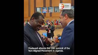 Prime CS Musalia Mudavadi attends the 19th summit of the NonAlignedMovement in Uganda [upl. by Lothaire]