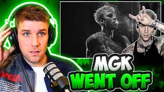 HIS BEST RAP  Rapper Reacts to MGK  Pistolero REACTION [upl. by Ij656]