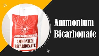 The Power of Ammonium Bicarbonate A Comprehensive Guide to Specifications amp Versatile Uses [upl. by Krissie]