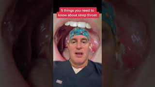 5 things you need to know about strep throat  Dr Steven Goudy [upl. by Ede]